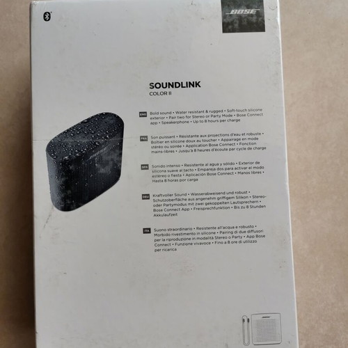 Bose SoundLink Color II portable Bluetooth speaker new