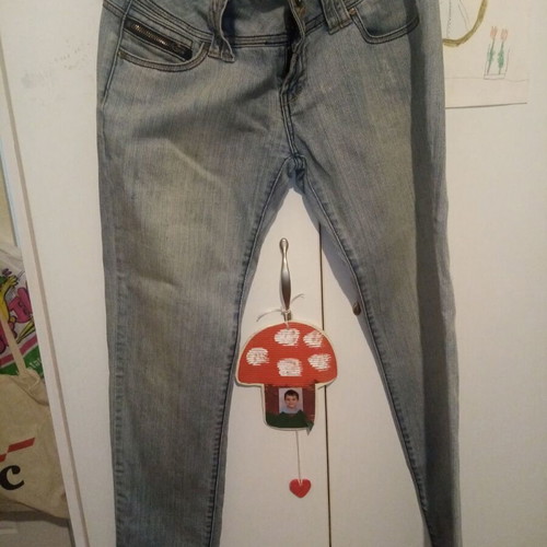 TALLY WEiJL jeans used, size XL-42 (14), blue