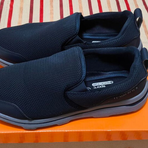 Lumberjack men's casual slip-on shoes like new, blue, size 42