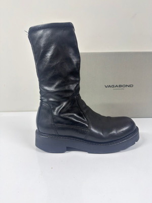 Δερμάτινες μπότες Vagabond Tara Stretch, μαύρες, μέγεθος 39