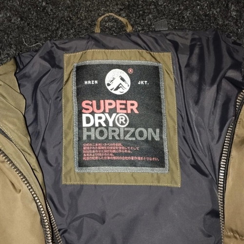 SuperDry Winter Jacket like new, khaki, women's M/L