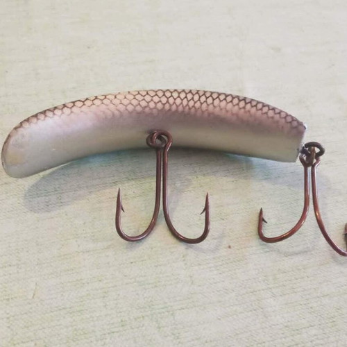 Helin Flatfish T55 Vintage Artificial Lure with Original Box & Leaflet