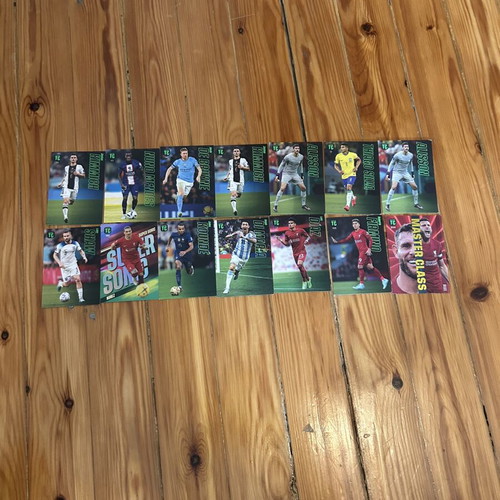 Panini Top Class 2023 football cards like new, set of 12