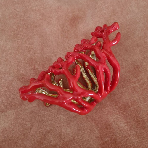 Zara coral bracelet like new