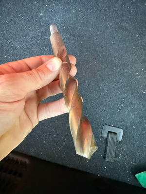 Cobalt drill bit new for iron