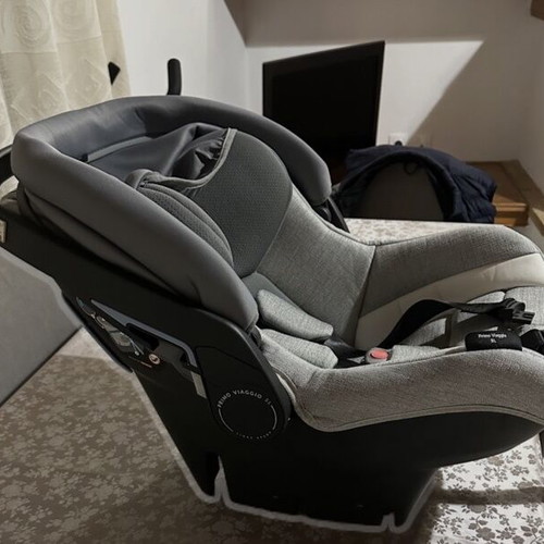Peg Perego Primo Viaggio SL baby car seat new, grey melange