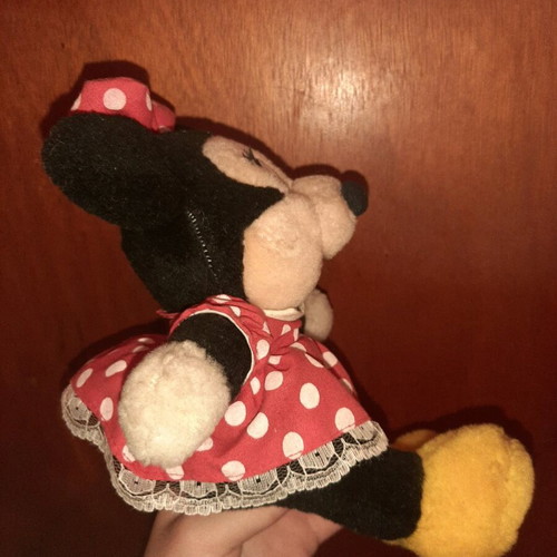 Mini stuffed teddy bear like new