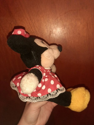 Mini stuffed teddy bear like new
