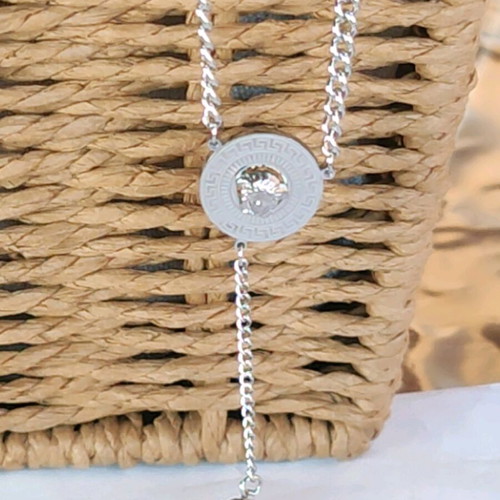 Steel Necklace New Silver