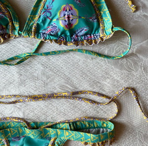Shein Ethnic Print Μαγιω