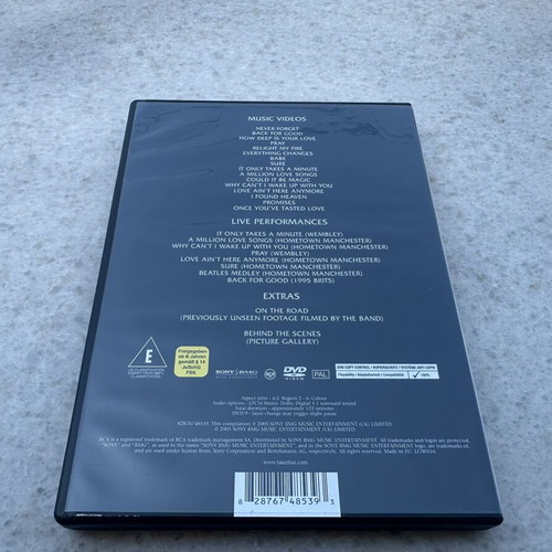 Take That The Ultimate Collection DVD like new, pop