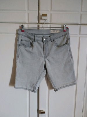 Linergy denim shorts like new, gray, size XL