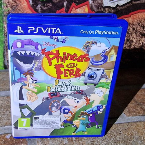 Phineas and Ferb Days of Doofenshmirtz PS Vita used