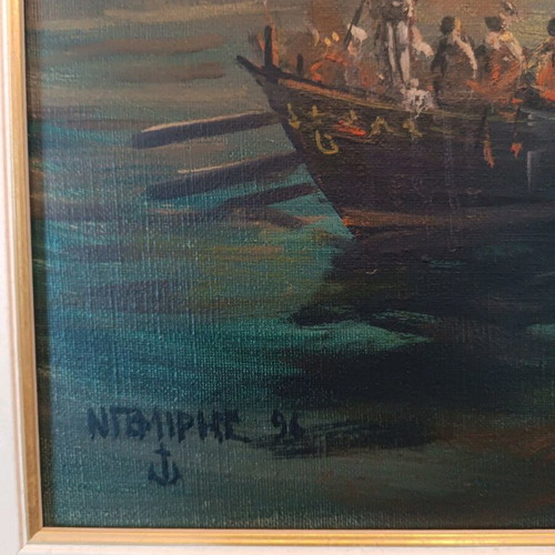 Painting by Iosif Demiris like new