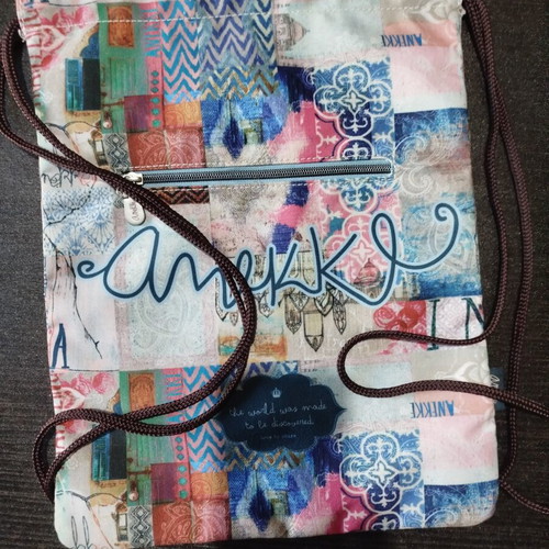 Anekke backpack large drawstring bag new
