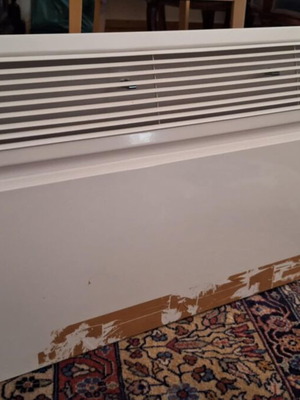 Tesy wall-mounted heater 230V 2000W like new