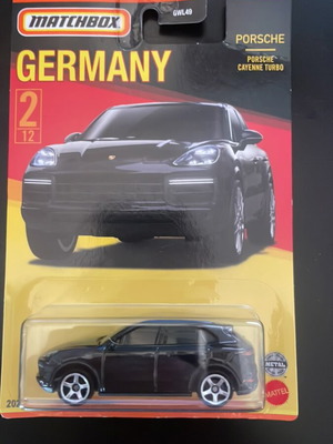 Matchbox Porsche Cayenne Turbo toy car new, sealed