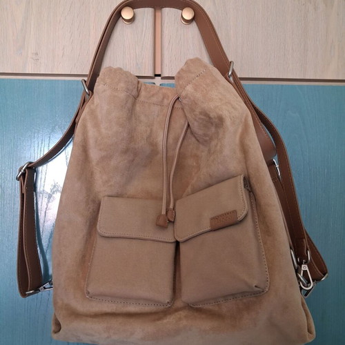 Lasocki beige backpack bag new