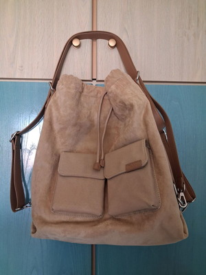 Lasocki beige backpack bag new