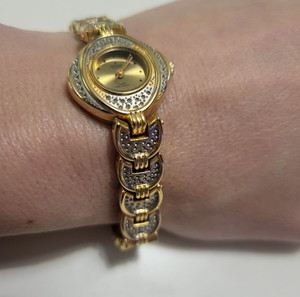QUARTZ ρολόϊ γυναικείο 18k
