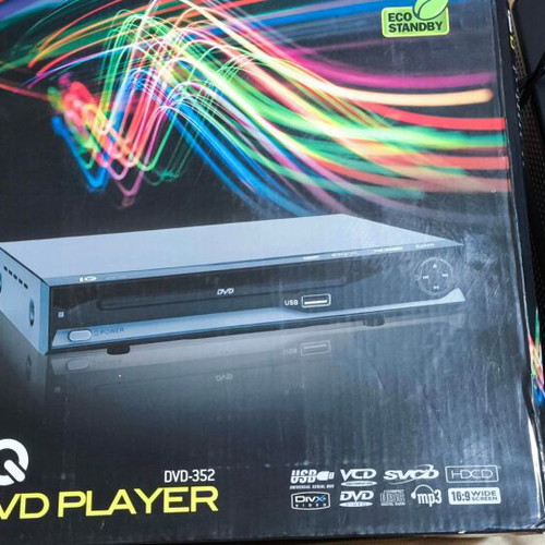 Satellite receivers and DVD player used for repair or spare parts
