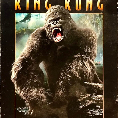 King Kong Deluxe Extended Edition DVD used, 3 disc set, English subtitles