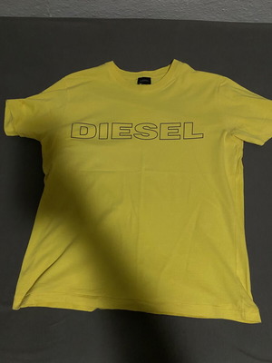 Diesel T-shirt, medium, yellow