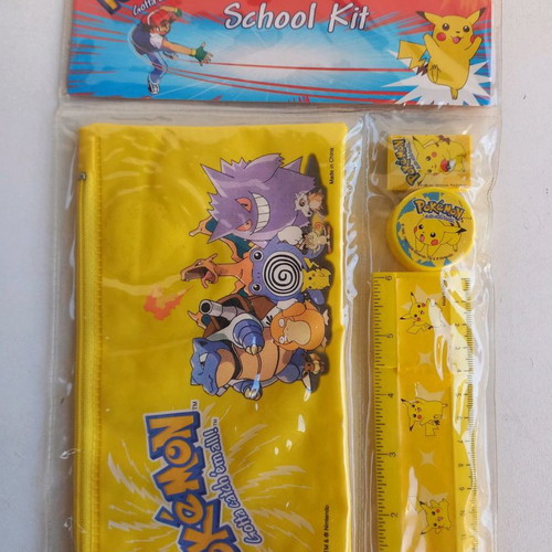Pokemon σχολικό σετ 1999 Nintendo καινούργιο