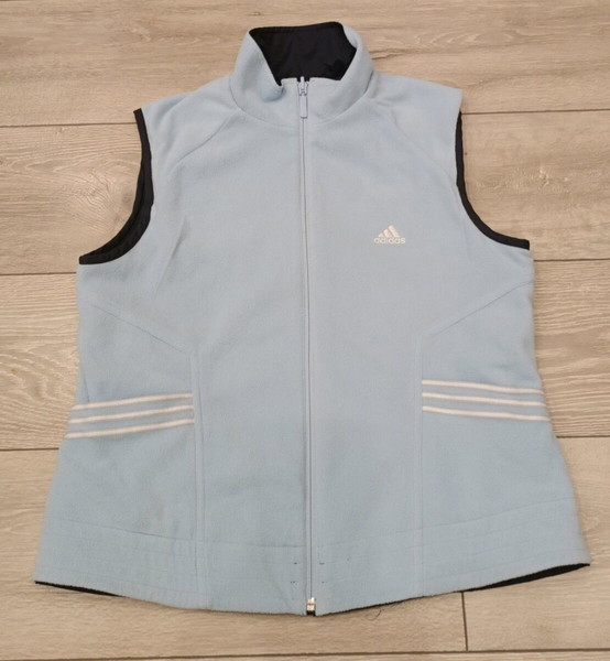 Adidas ClimaWarm αναστρέψιμο γιλέκο διπλής όψης fleece & αντιανεμικό
