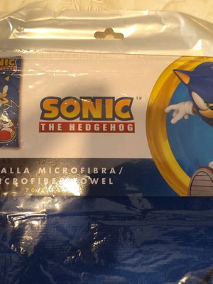 Πετσέτα μικροϊνών Sonic The Hedgehog νέα 70x140