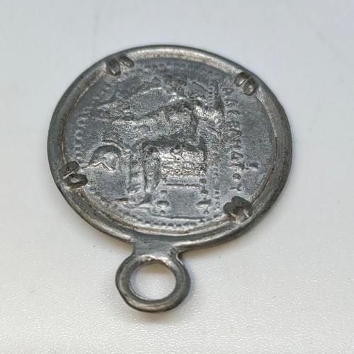 Pendant replica of ancient coin Alexander the Great 3.5cm like new