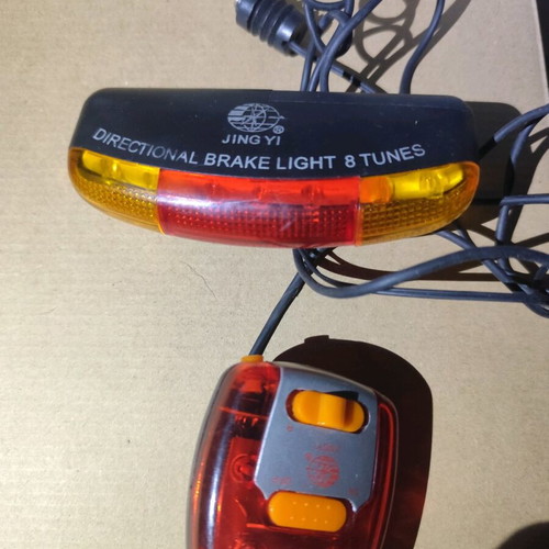 Bicycle Rear Light with Flash and Sounds used, needs repair