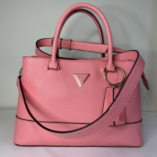Guess handbag pink like new with crossbody strap