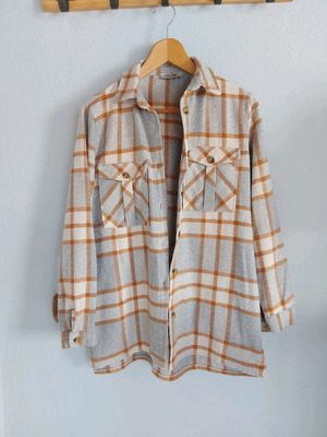 Flannel shirt-jacket women's used, size Small