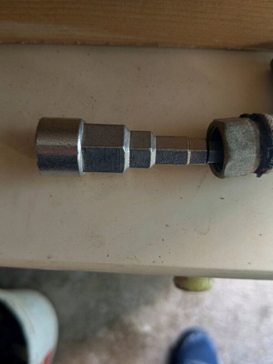 Plumbing wrench new for body tail removal