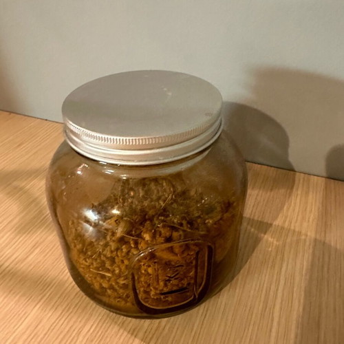Glass storage container like new