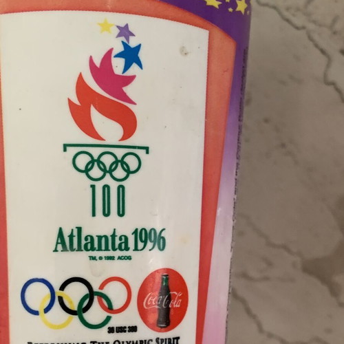 Atlanta 1996 Coca Cola McDonald's Plastic Cups limited edition