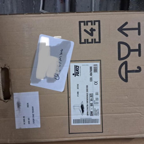 Teka inox extractor hood new in box