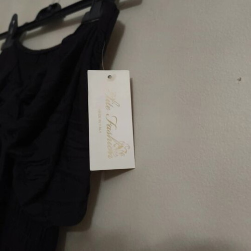 Strapless jumpsuit black one size Made in Italy
