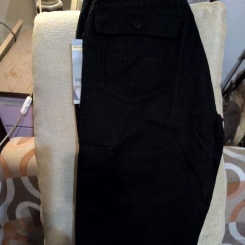 Request Black Cargo Jeans Men's Size 34 New