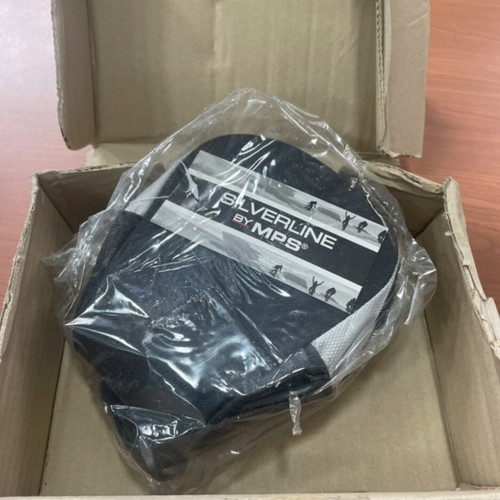 Bike saddle bag with zipper and reflective strip, new
