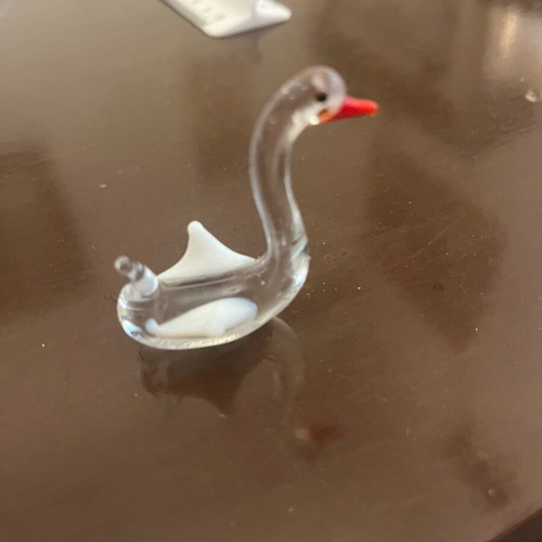Murano miniatures set of 8 like new, collectible animals and decorations