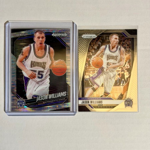 2024-25 Panini Prizm Black Legends Jason Williams Hyper Prizm cards new