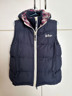 Lee Cooper sleeveless spring jacket like new, unisex, blue multicolor