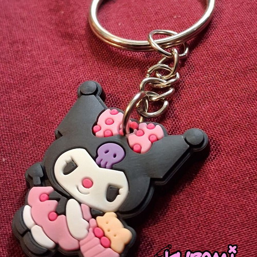 Kuromi keychains set of 8 new by Sanrio