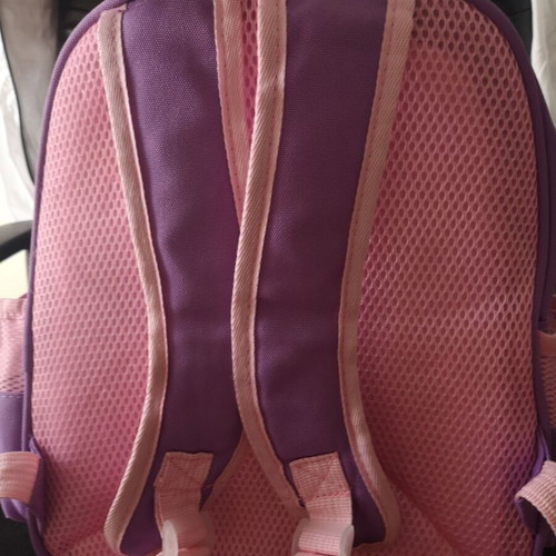 Children's backpack with deer used, purple, PLAYBAGS