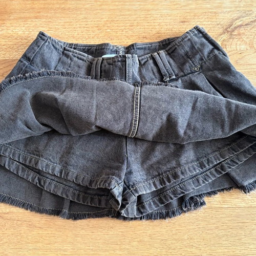 Bershka denim skirt like new, brown, size M 38 10