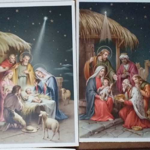Christmas cards collectible set of 16, like new