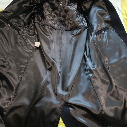 Dors long coat blue like new, size L