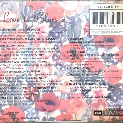 Love is Blues CD μεταχειρισμένο, blues